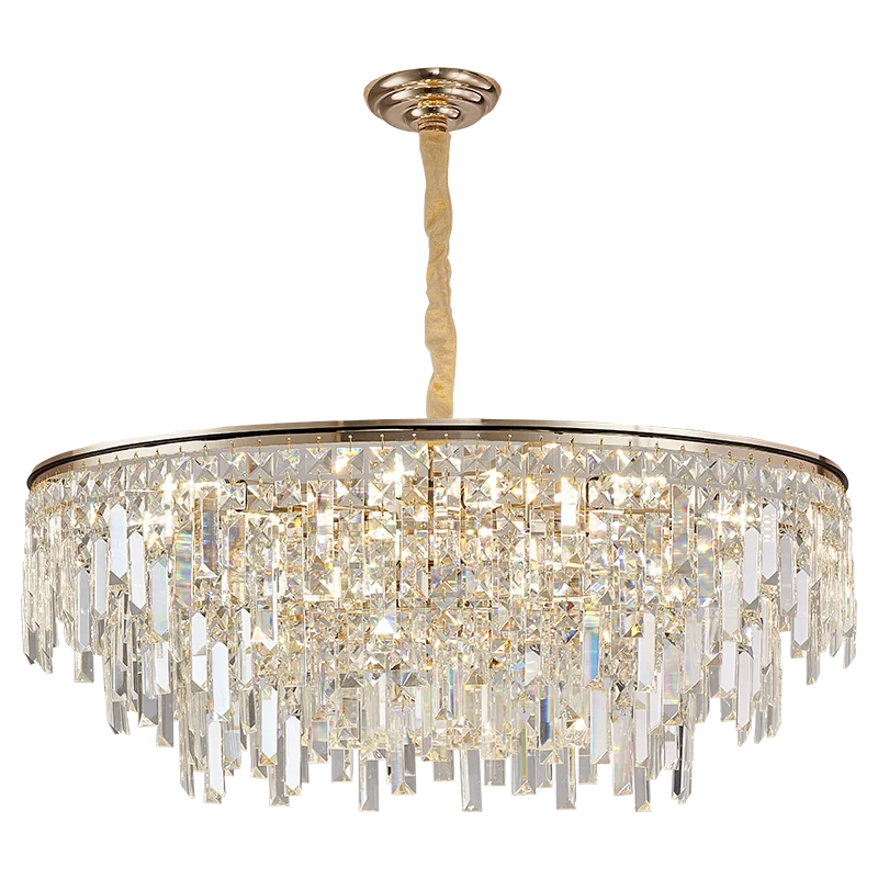 Decorbites™ Kristall-LED-Kronleuchter für Wohnzimmer, Esszimmer und Schlafzimmer – Hochwertige Luxusbeleuchtung
