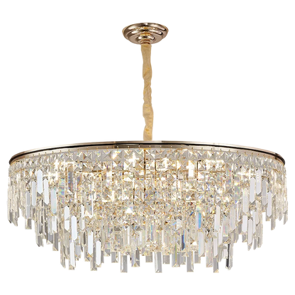 Decorbites™ Kristall-LED-Kronleuchter für Wohnzimmer, Esszimmer und Schlafzimmer – Hochwertige Luxusbeleuchtung