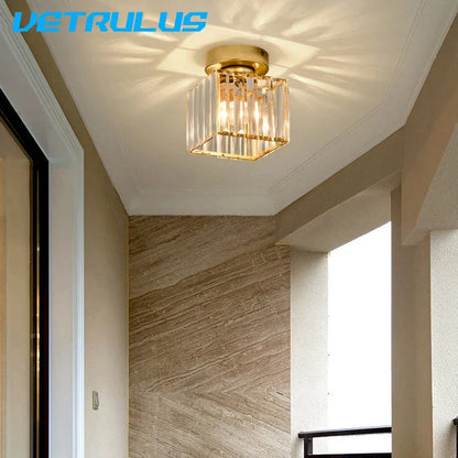 Decorbites™ Kristall-Deckenleuchter: Minimalistisches Luxusbeleuchtung für Zuhause, Hotel, Balkon, Flur