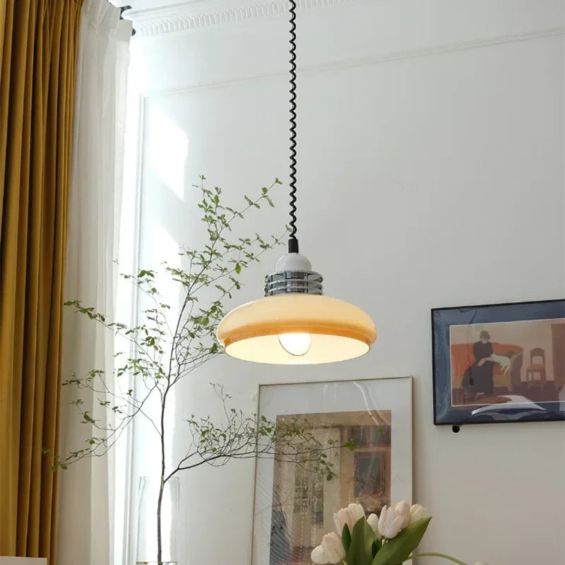 Decorbites™ Glas-LED-Kronleuchter: Moderne Bauhaus-Stil-Pendelleuchte für Zuhause, Restaurant und Bar
