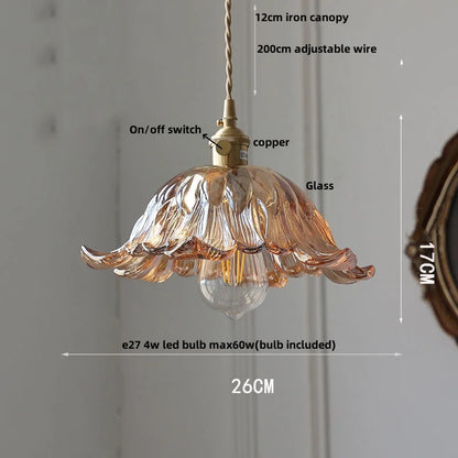 Decorbites™ Grünes Glas LED-Hängeleuchte: Nordisch Modernes Hängelicht für Esszimmer & Schlafzimmer