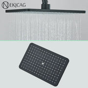 Decorbites™ Große Durchfluss Decken-Duschkopf | 360° Drehung | Hoher Druck Regenschauer