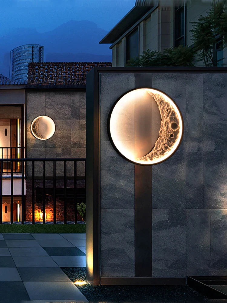 DecorBites™ Crescent Wall Lamp for Indoor Outdoor Terrace Garden Landscape Lighting