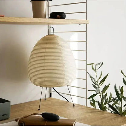 Decorbites™ Japanischer Stil Reispapier-Tischleuchte für Wohnzimmer, Schlafzimmer, Arbeitszimmer, Hotel