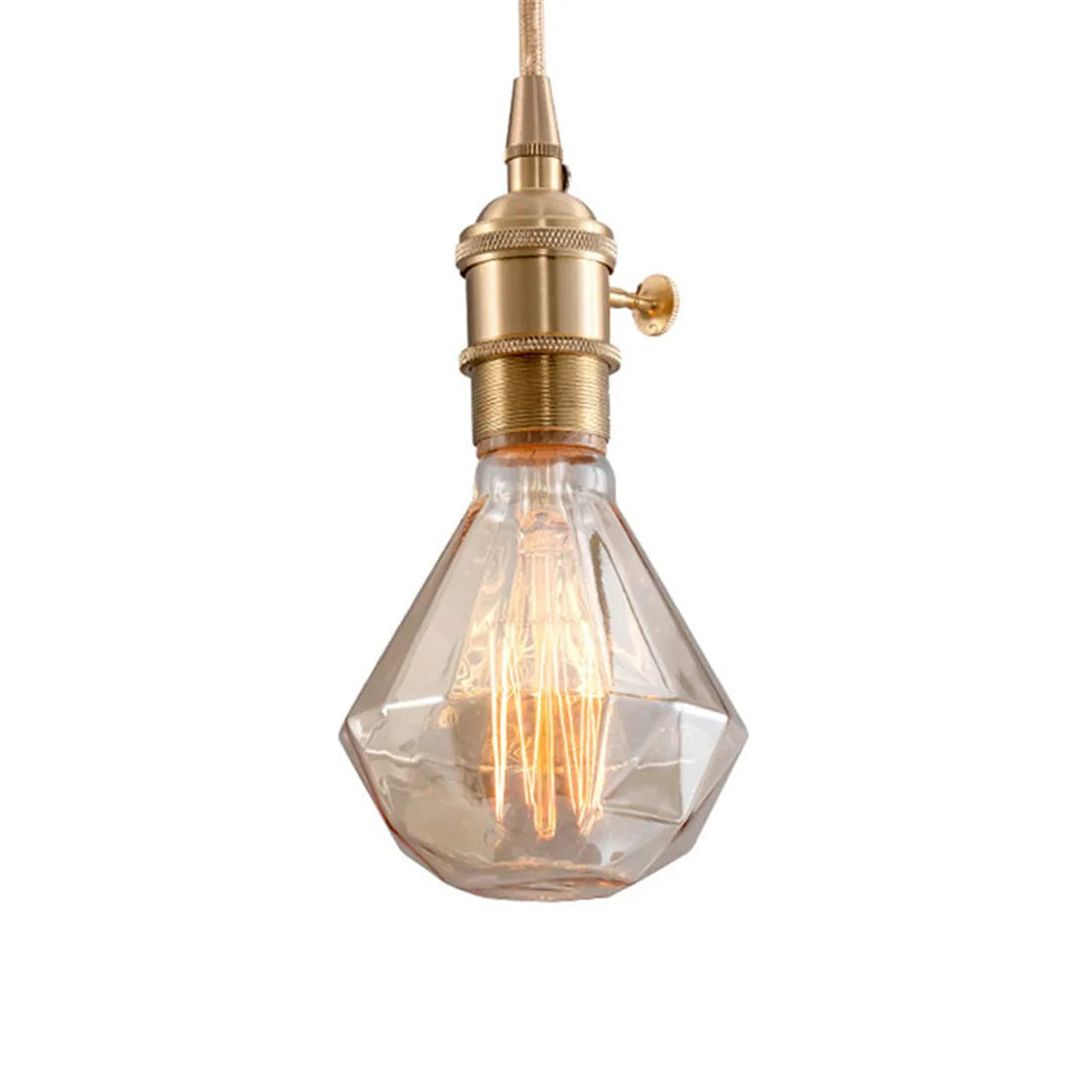 Decorbites™ G95 Diamant-LED-Spiralfilament-Glühbirne 4W Vintage-Edison-Lichtlampe