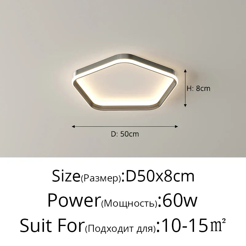 Decorbites™ LED-Deckenleuchter für Wohnzimmer Küche Esszimmer Arbeitszimmer Moderne Innenbeleuchtung