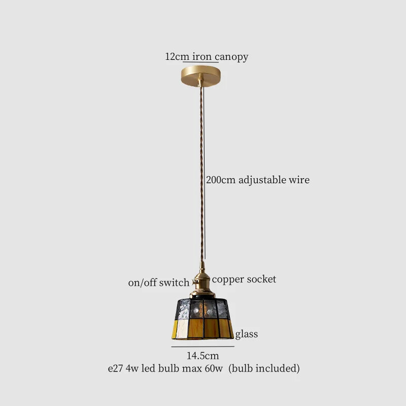 Green Minimalist Pendant Light