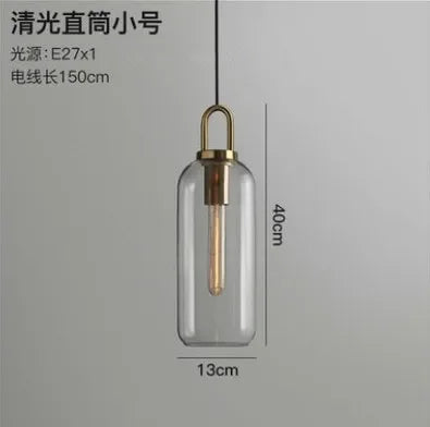 Decorbites™ Glas-Kugelleuchte für Küche, Esszimmer, Schlafzimmer – Moderne Hängelampe für die Heimdekoration