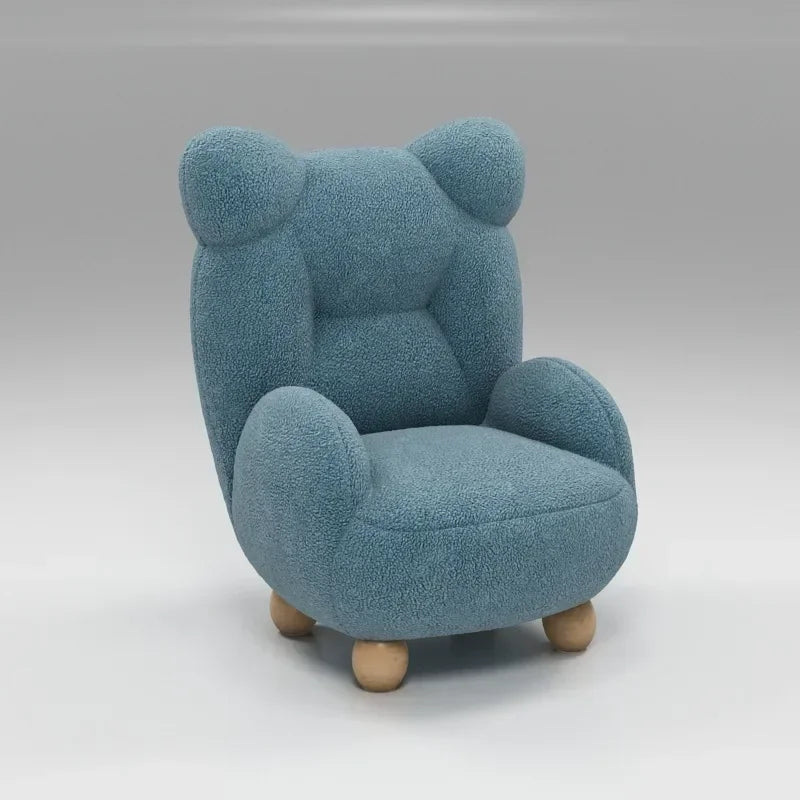 Decorbites™ Kinder Lammvelours Bären-Sofasessel: Süßer & gemütlicher Einzel-Sitz für Schlafzimmer & Wohnzimmer