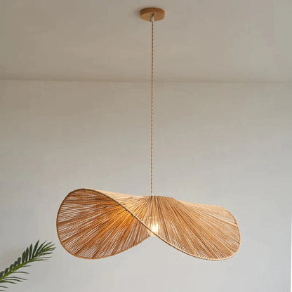 Decorbites™ Handgefertigte Rattan-Seil-Vertigo-Gewebte Hängelampe für Zuhause und Gastgewerbe