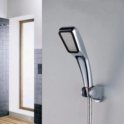 Decorbites™ 300-Loch ABS-Chrom Quadratischer Regendusche-Duschkopf für Hochdruck-Handduschen