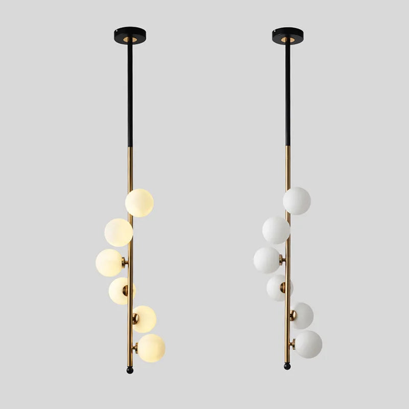 Decorbites™ Glas-Kugelleuchter für Heimdekoration und Essbereich, im nordischen Minimalismus-Stil