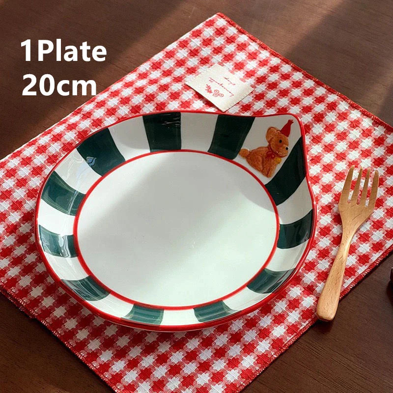 Ceramic Kawaii Drinkware Set