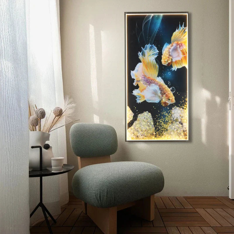 Gold Fish LED Sconce