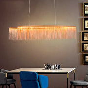 Aluminum Waterfall Pendant Light