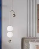 Decorbites™ Schwarz & Gold Minimalistische Eisen-Kronleuchter - Modernes Nordisches Design-Beleuchtung