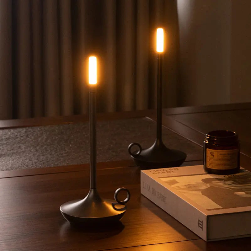Waterproof Candle Table Lamp