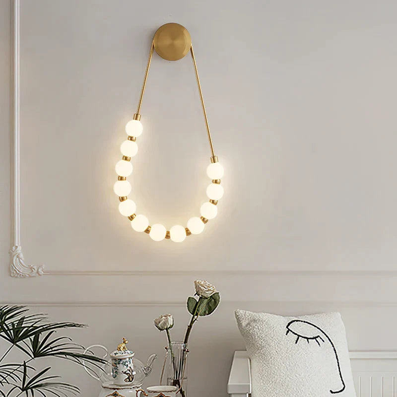 Decorbites™ Sahne Italienischer Stil Asymmetrische Zauberbohne Wandlampe