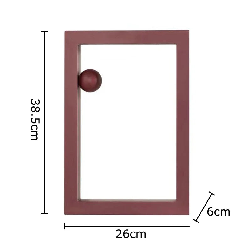Decorbites™ Geometrische Kreis-Schreibtisch-Dekoration Minimalistisches Modernes Abstraktes Kunstästhetisches Dekor