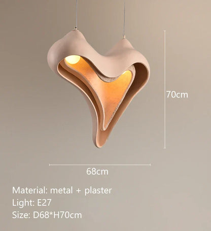DecorBites™ Conch Chandelier: Creative Design Pendant Light for Restaurant, Bar, Bedroom Decor