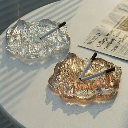 Decorbites™ Eisberg-Glas-Dessertteller: Künstlerisches französisches Club-Tischgeschirr