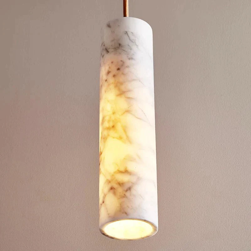 Decorbites™ Sahne-Marmor-Hängeleuchte für luxuriöses Schlafzimmer und Theke