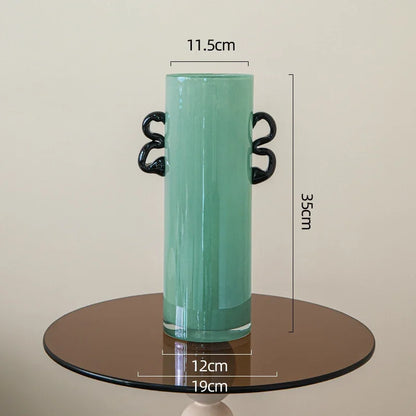 Decorbites™ Smaragdgrünes Glasvasen-Hydroponik-Pflanztöpfe Blumenraumausstellung