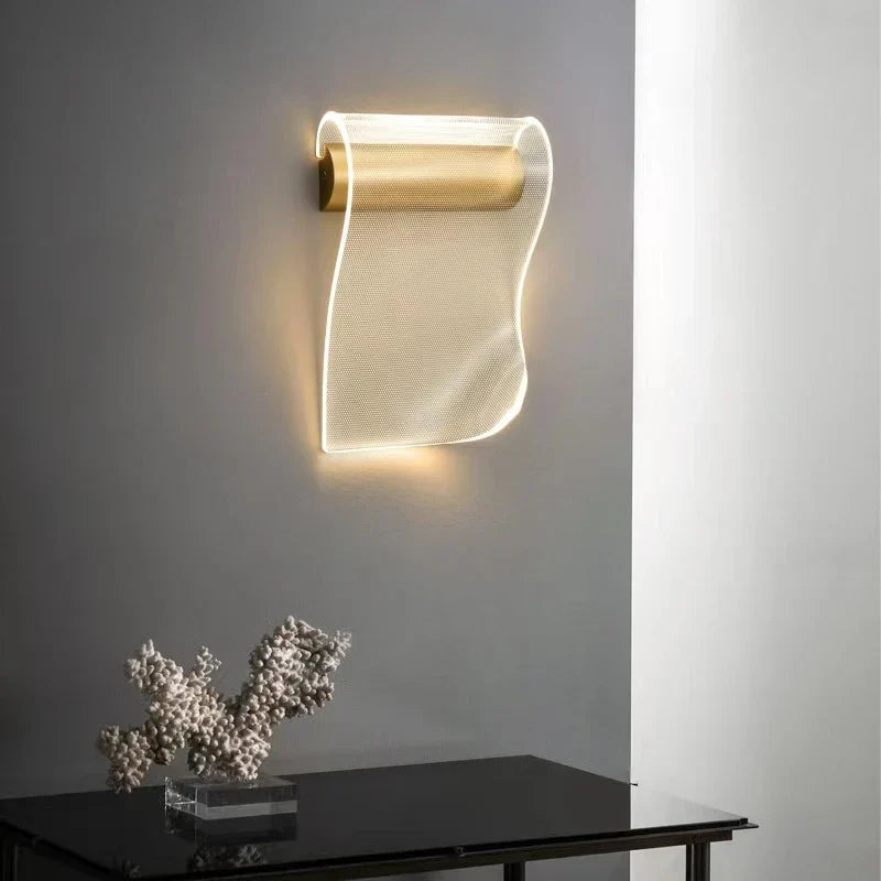 Decorbites™ Himmlische Buch LED Wandlampe - Modernes Acryl-Design für Wohnzimmer und Schlafzimmer