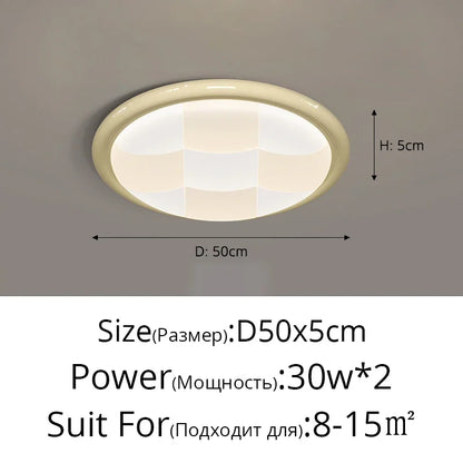 DecorBites™ Cream Style LED Ceiling Lights - Modern Living Room Indoor Lighting