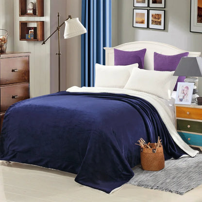Decorbites™ Kuscheliges Plüschdecke: Weich, warm, leicht für Schlafzimmer & Sofa ganzjährig