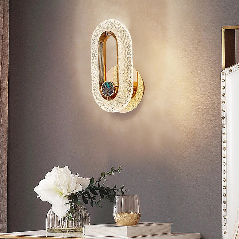 Decorbites™ Kristall-LED-Wandleuchte: Moderne nordische Wandlampen für Wohnzimmer- und Schlafzimmerdekoration