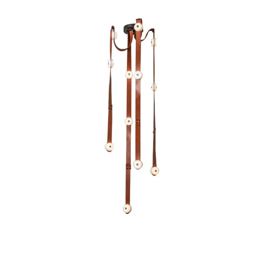 Decorbites™ Leder-Marmor-Hängeleuchte Luxuriöses dimmbares Armatur Einfache Installation Schlafzimmer Wohnzimmer Lampe