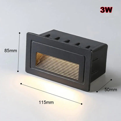 Decorbites™ LED eingelassene Wandlampe für Außentreppen & Stufen, IP65 wasserdicht