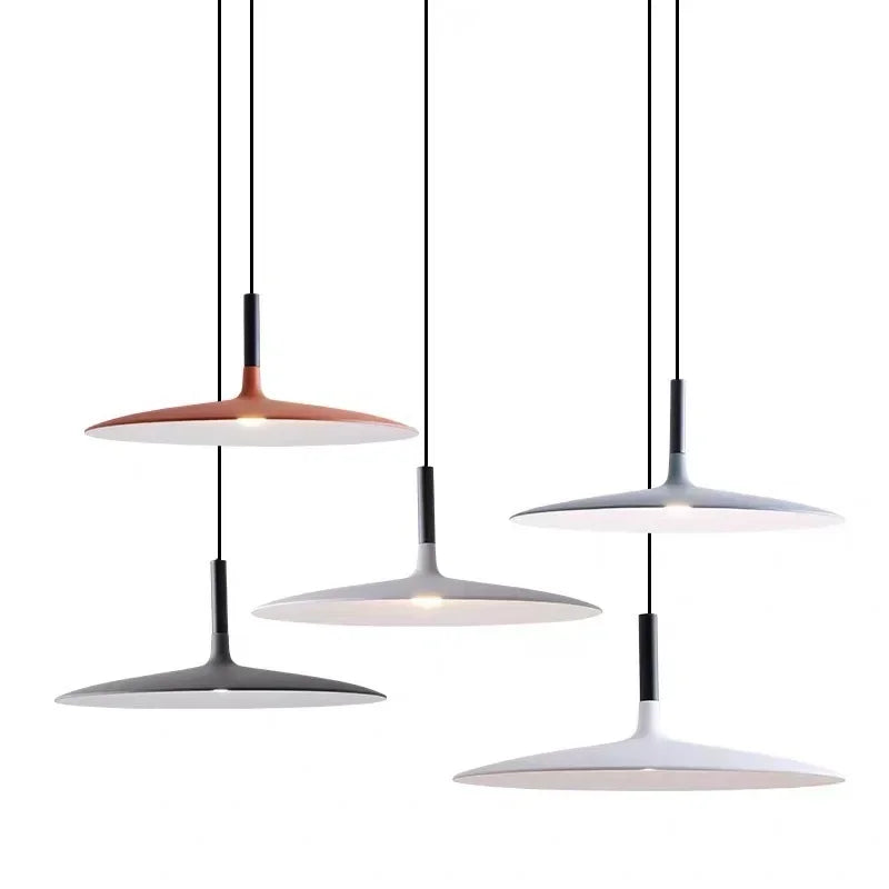 Decorbites™ LED-UFO-Hängeleuchten: Nordische Aluminium-Rundlampen für Heimdekoration und Innenbeleuchtung
