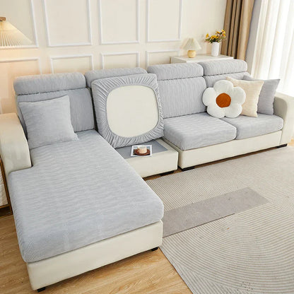 Decorbites™ Jacquard-Sofasitzbezug Möbel-Schutz Überzug dehnbar waschbar Schoner