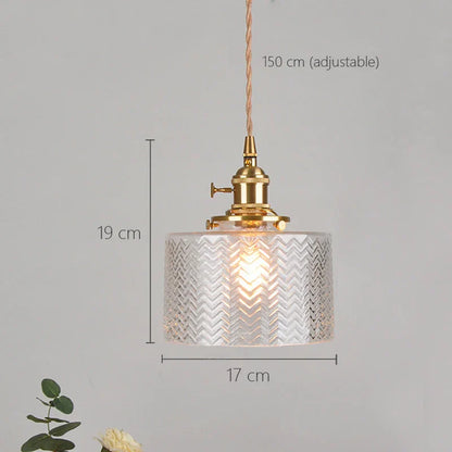 Decorbites™ Glas-Schirm-Kronleuchter-Deckenlampe für Schlafzimmer Esszimmer Grün Vintage LED