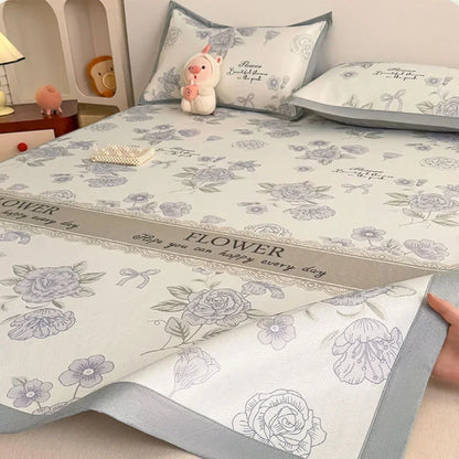 Decorbites™ Antibakterielles Muster-Matratzen-Set | Hautfreundlich & Weiche Matratze | Sommer-Klimaanlage
