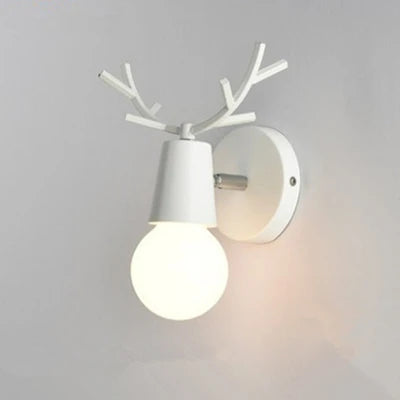Decorbites™ LED-Wandleuchte mit Hirschkopf, moderne minimalistische Schlafzimmerbeleuchtung in 7 Farben