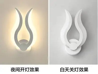 Decorbites™ Acryl-LED-Wandleuchte Moderne kreative Hintergrund-Wandleuchte für Wohnzimmer und Schlafzimmer im Haus