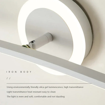 Decorbites™ LED Wandlampen: Moderne Eisenbacklackierungs-Handwerksleuchte für Badezimmer, Schlafzimmer und Wohnzimmer