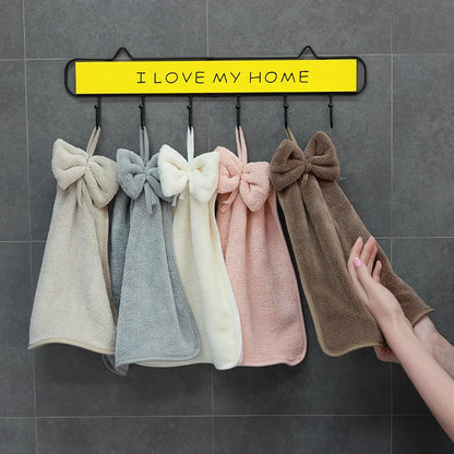 Decorbites™ Korallen-Samt Weiche Handtücher Super Absorbierend für Küche Badezimmer Zuhause Haare