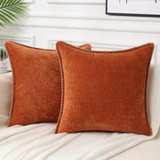 Velvet Chenille Cushion Set