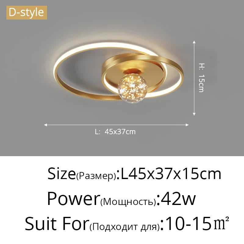DecorBites™ Gypsophila Chandelier: Modern Ceiling Mounted Light for Home, Living Room, Bedroom