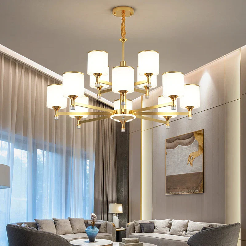 Decorbites™ Glasleuchter: Nordisch moderner LED-Hängeleuchter für Wohnzimmer und Schlafzimmer