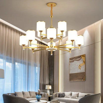 Decorbites™ Glasleuchter: Nordisch moderner LED-Hängeleuchter für Wohnzimmer und Schlafzimmer
