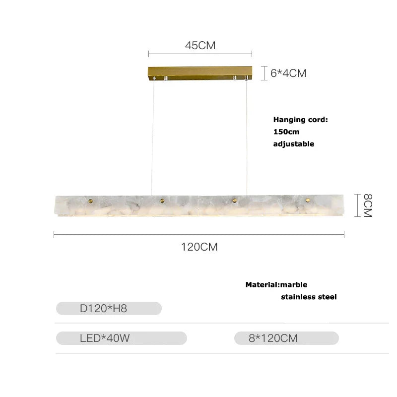 Decorbites™ Gold-Chrom-LED-Hängeleuchter für Esszimmerbeleuchtung