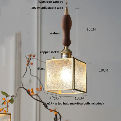 Decorbites™ Kupferglas-LED-Pendantleuchte, modernes nordisches Hängelicht