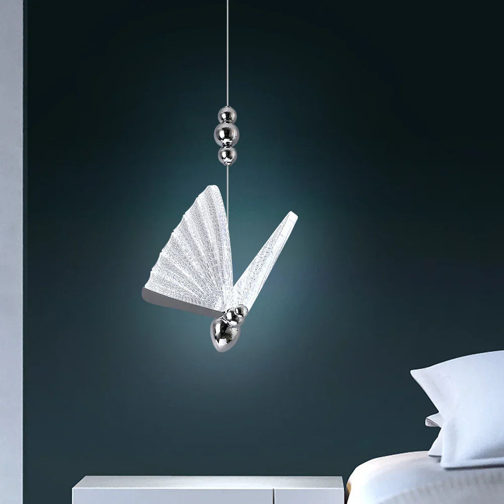 Decorbites™ LED-Schmetterlings-Hängeleuchte für Schlafzimmer und Wohnzimmer: Moderne Kronleuchter-Fixture-Lampen