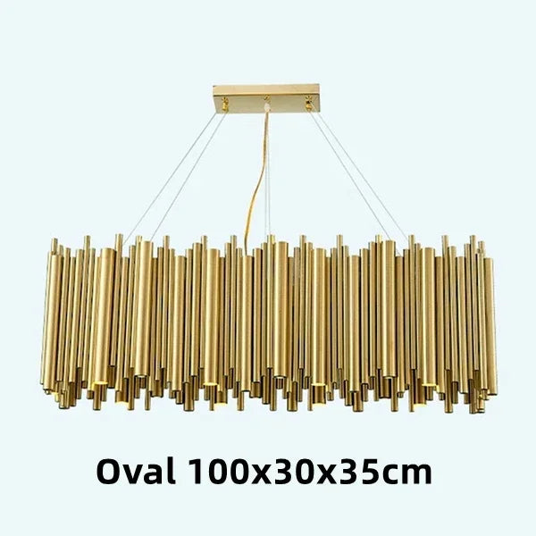 Gold Brubeck LED Chandelier