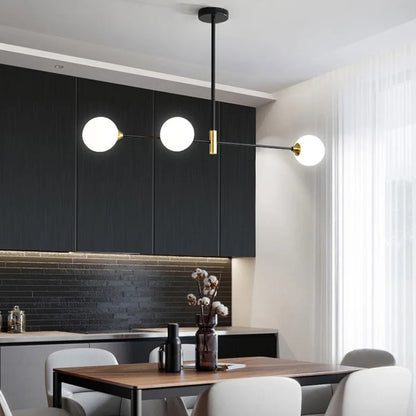 DecorBites™ Glass Ball Pendant Chandelier for Modern Home Decor and Lighting